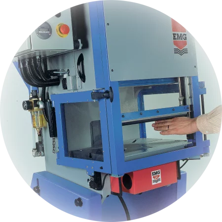 écran vertical de protection pour presse